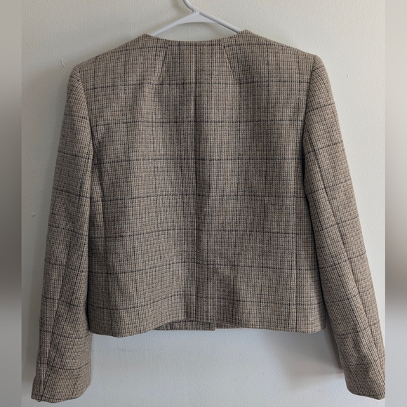 J. Crew Isabelle Lady Jacket Wool Tweed Plaid Women's 4 - Picture 3 of 5